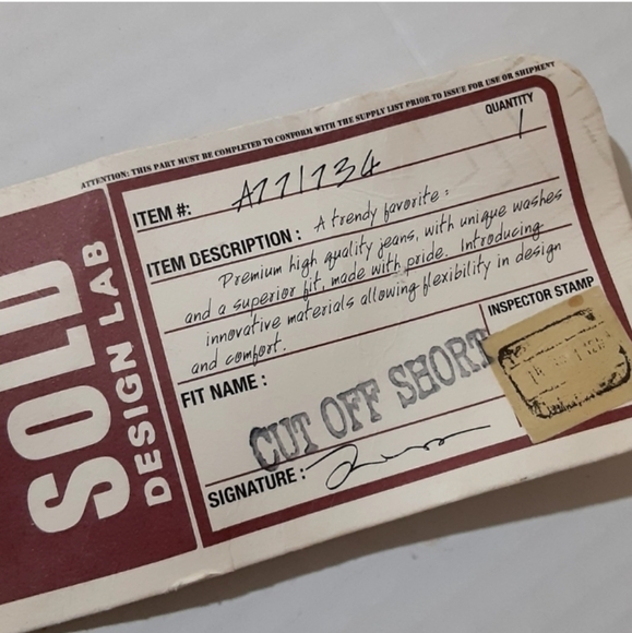 DESIGN LAB Emboidered Aztec Southeast Frayed Cutoff Denim Jean Shorts NWT - Picture 13 of 15